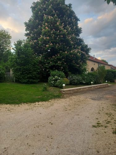 Entrée des chambres d'hôtes des Grands Près, en Haute-Saône